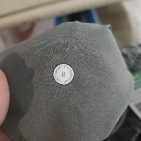 Lululemon Women Time To Flounce Skirt Size 8 Green Lightweight Active Drawstring - Picture 8 of 10